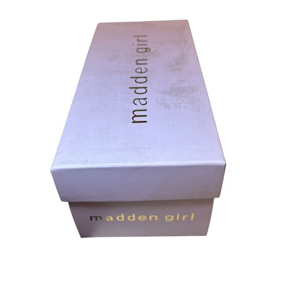 Madden Girl MRoyal Rainbow Tie Dye Rhinestone Bling Strap Scandals Girls Size 1 - Picture 6 of 7